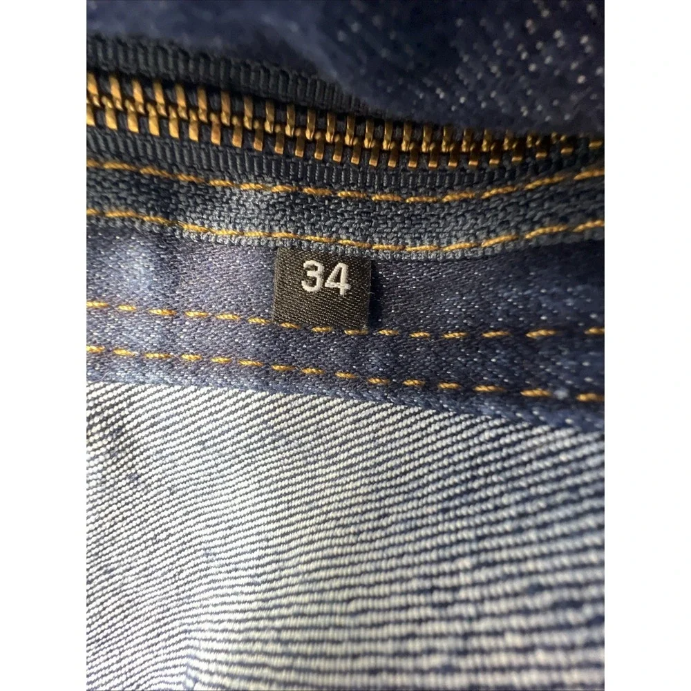 Origin Maine Legit Fit Jeans Dark Wash Denim Made in USA Mens 34 x 28